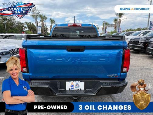 Glacier Blue Metallic 2024 Chevrolet Colorado ZR2