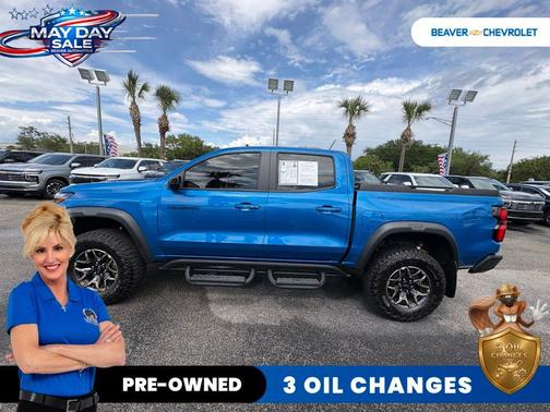 Glacier Blue Metallic 2024 Chevrolet Colorado ZR2