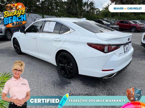 Ultra White 2022 Lexus ES 350 F Sport
