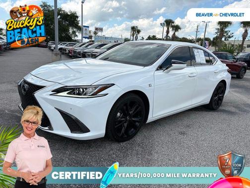Ultra White 2022 Lexus ES 350 F Sport