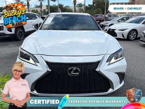 Ultra White 2022 Lexus ES 350 F Sport
