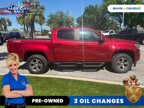 Red Tintcoat 2017 Chevrolet Colorado Z71