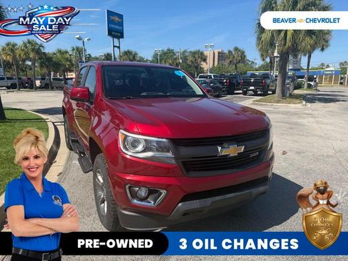 Red Tintcoat 2017 Chevrolet Colorado Z71