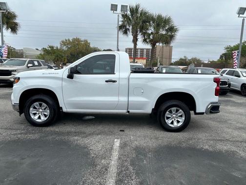 Summit White 2025 Chevrolet Silverado 1500 WT