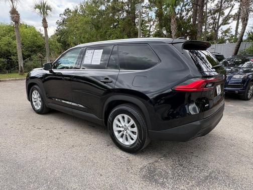 Midnight Black Metallic 2024 Toyota Grand Highlander XLE