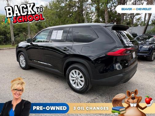 Midnight Black Metallic 2024 Toyota Grand Highlander XLE