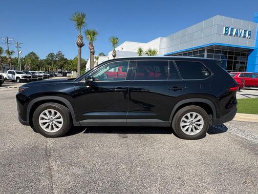 Midnight Black Metallic 2024 Toyota Grand Highlander XLE