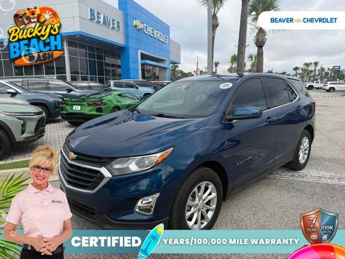 Pacific Blue Metallic 2020 Chevrolet Equinox 1LT