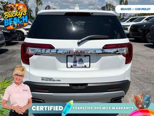 Summit White 2022 GMC Acadia FWD SLE
