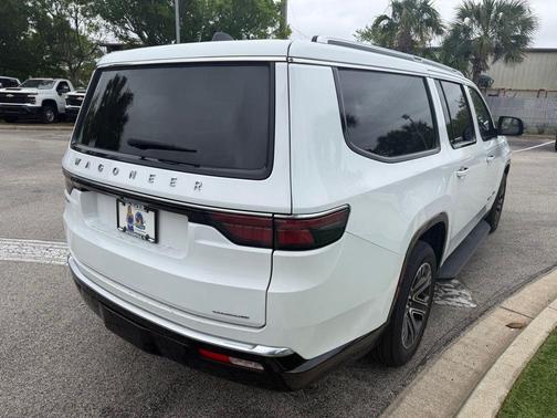 Bright White Clearcoat 2024 Jeep Wagoneer L Series II 4x2