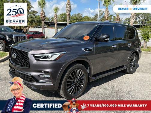 Anthracite Gray 2024 INFINITI QX80 SENSORY