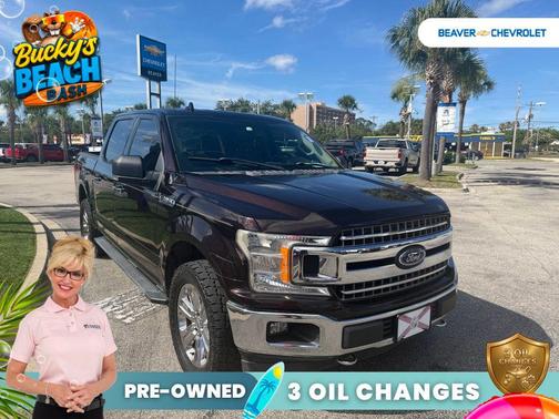 Magma Red 2018 Ford F-150 XLT