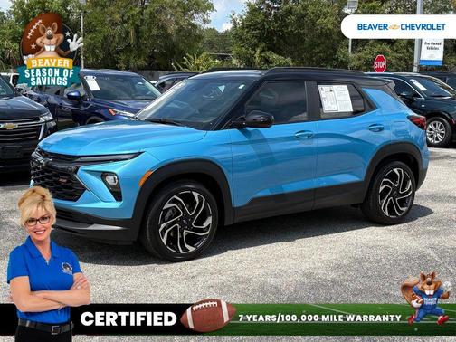 Marina Blue 2025 Chevrolet Trailblazer RS