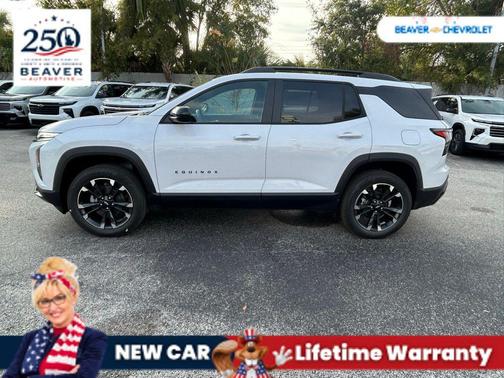 Polar White Tricoat 2026 Chevrolet Equinox FWD RS