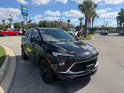 Ebony Twilight Metallic 2024 Buick Encore GX Sport Touring