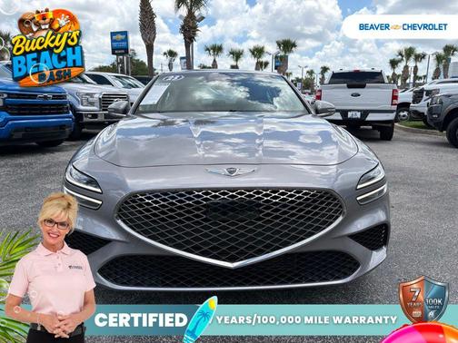 Silver 2023 Genesis G70 2.0T AWD