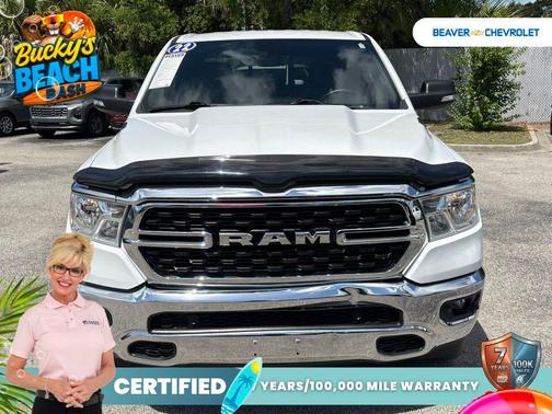 Bright White Clearcoat 2022 RAM 1500 Big Horn/Lone Star