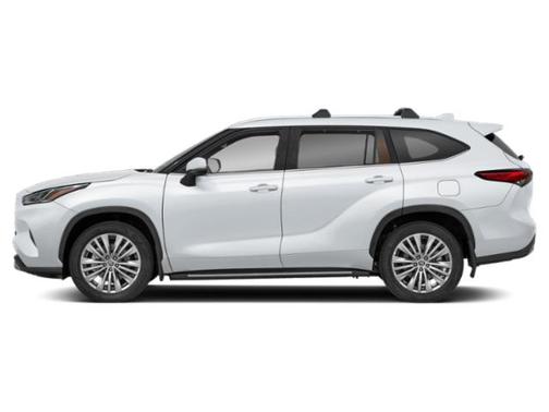 White 2023 Toyota Highlander Platinum