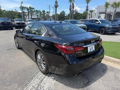 Black Obsidian 2023 INFINITI Q50 3.0t LUXE