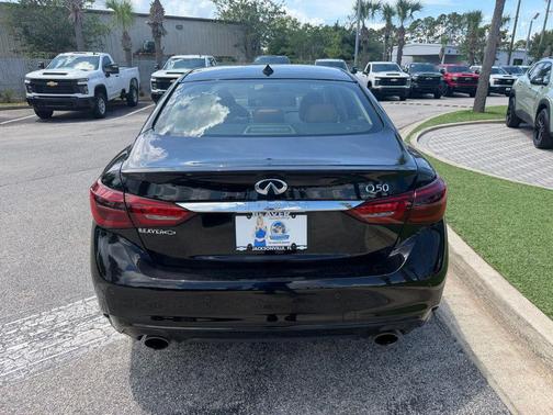 Black Obsidian 2023 INFINITI Q50 3.0t LUXE