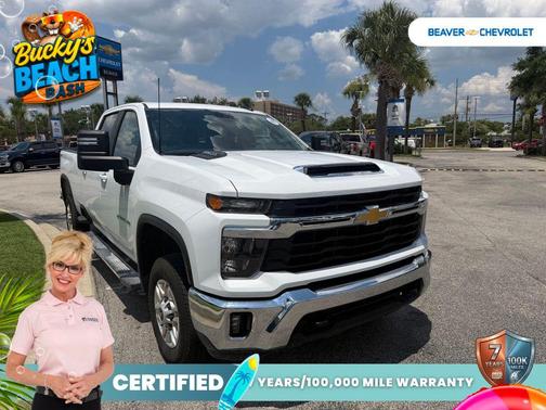 Summit White 2025 Chevrolet Silverado 2500 LT