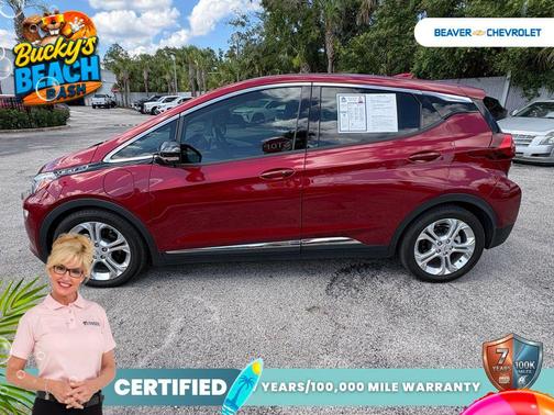 Red Tintcoat 2021 Chevrolet Bolt EV FWD LT