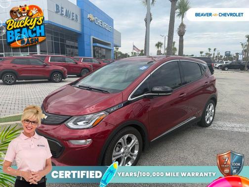Red Tintcoat 2021 Chevrolet Bolt EV FWD LT