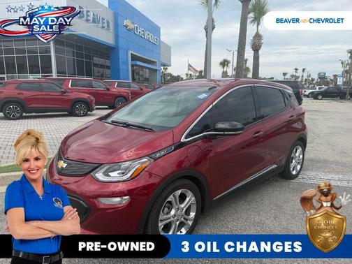 Red Tintcoat 2021 Chevrolet Bolt EV FWD LT