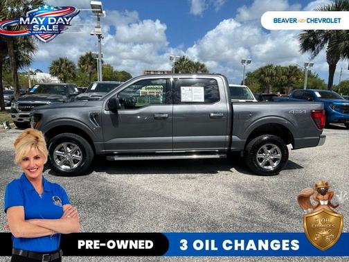 Gray Metallic 2025 Ford F-150 XLT