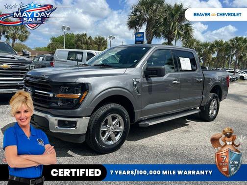 Gray Metallic 2025 Ford F-150 XLT