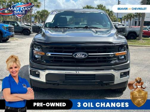 Gray Metallic 2025 Ford F-150 XLT