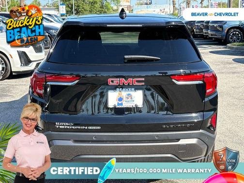 Ebony Twilight Metallic 2025 GMC Terrain AWD Elevation