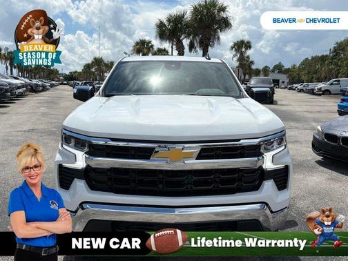 Summit White 2026 Chevrolet Silverado 1500 LT