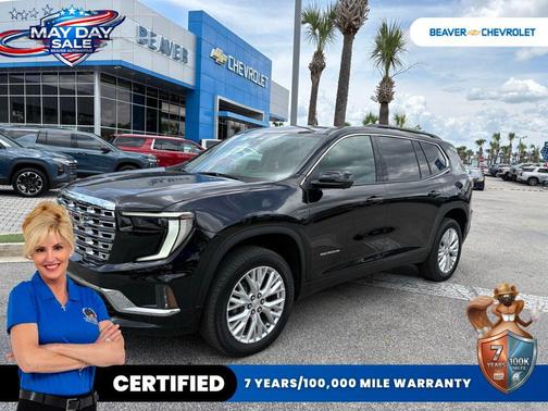Ebony Twilight Metallic 2024 GMC Acadia AWD Elevation