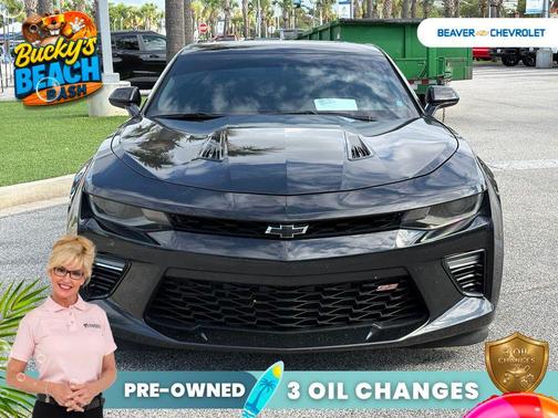 Black 2016 Chevrolet Camaro 2SS