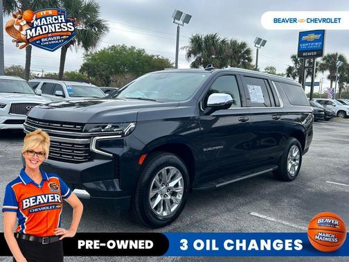 Dark Ash Metallic 2023 Chevrolet Suburban Premier