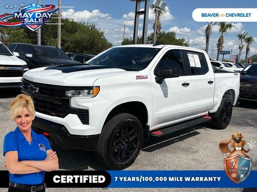 Summit White 2025 Chevrolet Silverado 1500 LT Trail Boss