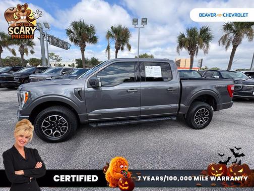 Gray Metallic 2022 Ford F-150 Lariat