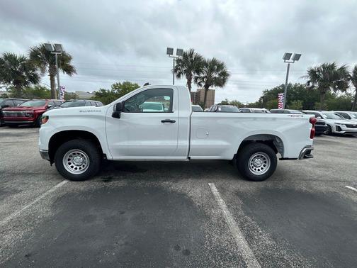 Summit White 2026 Chevrolet Silverado 1500 WT