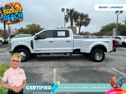 Oxford White 2024 Ford F-350 Lariat