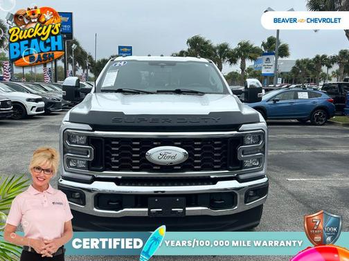 Oxford White 2024 Ford F-350 Lariat