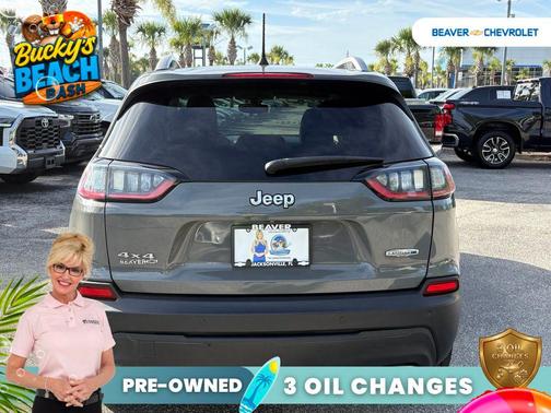 Gray Clearcoat 2019 Jeep Cherokee Latitude Plus