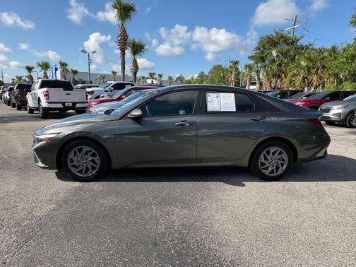 Ecotronic Gray 2024 Hyundai ELANTRA SEL