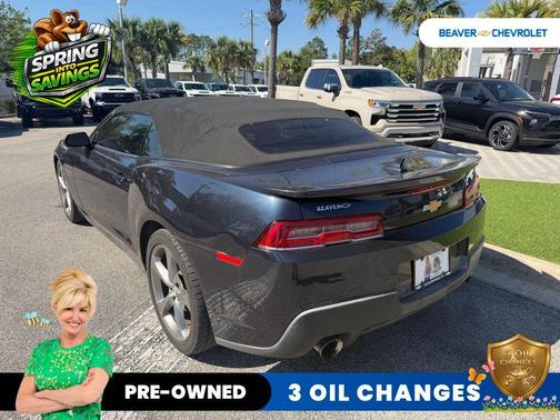 Blue 2014 Chevrolet Camaro 2LT