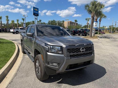 Gun Metallic 2025 Nissan Frontier SV