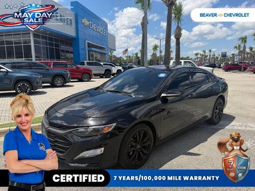 Black Metallic 2024 Chevrolet Malibu FWD RS