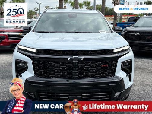 Polar White 2026 Chevrolet Traverse RS
