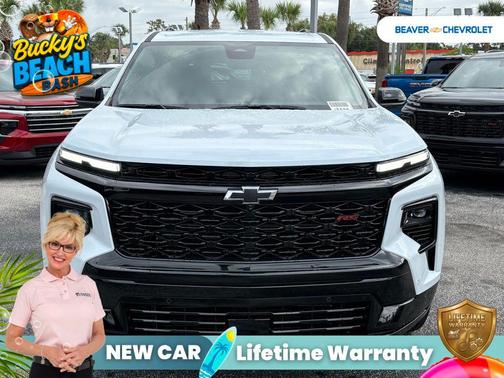Polar White 2026 Chevrolet Traverse RS