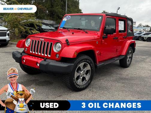 2017 Jeep Wrangler Unlimited Sahara