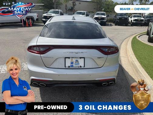 Silky Silver 2018 Kia Stinger Base